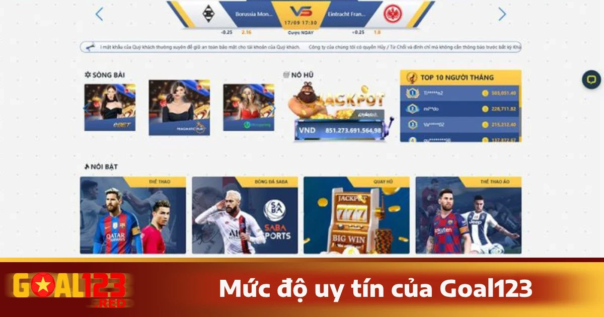 Trang chủ 27 Mức độ tin cậy và uy tín trên thị trường